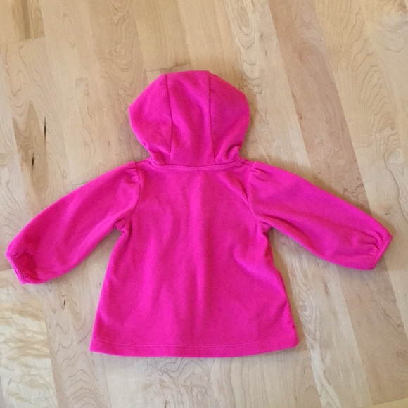 Child of Mine by Carter’s Hot Pink Fleece Hoodie - Picture 7 of 9
